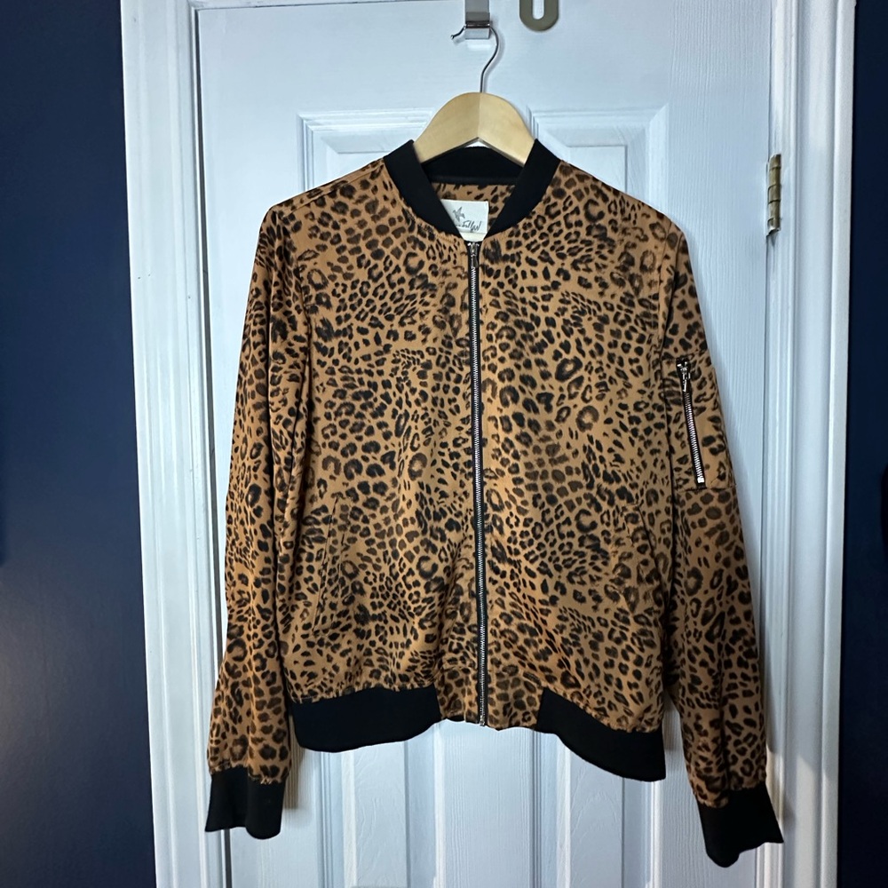 Leopard Print Jacket